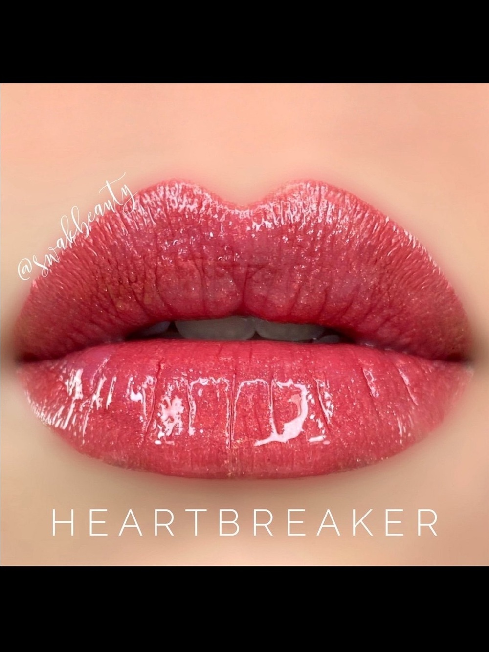 SeneGence Heartbreaker High-Shine Lip Gloss - Pink Red